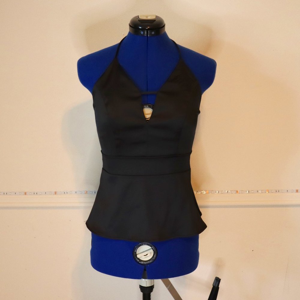 Cute Express black halter top